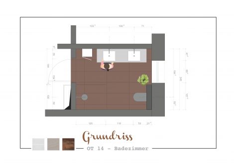 Badezimmer ohne Wanne – Architektin Knieps | Studio für Architektur